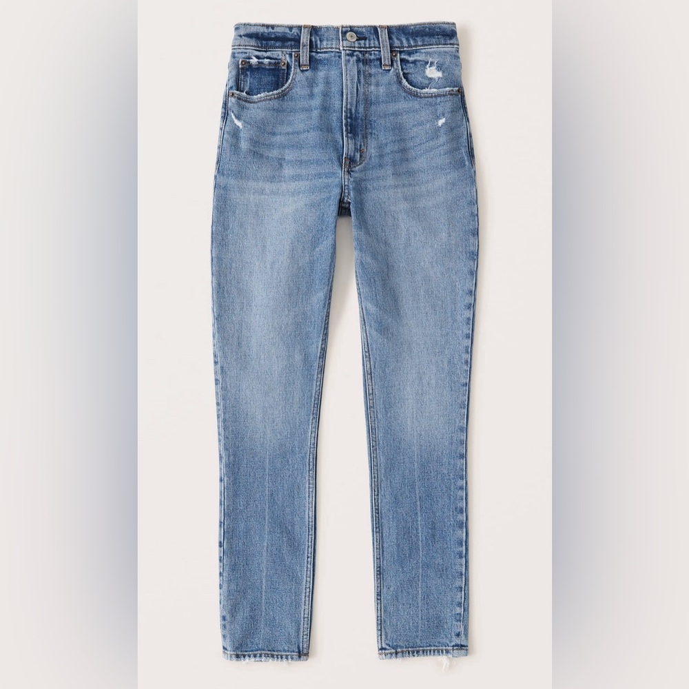 Abercrombie & Fitch Curve Love High Rise Skinny Jean